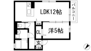 エンジェル御園の物件間取画像